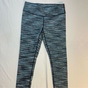 Zella Women’s Leggings - Blue and Black Pattern